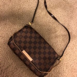 Louis Vuitton Favorite Damier Ebene PM Brown